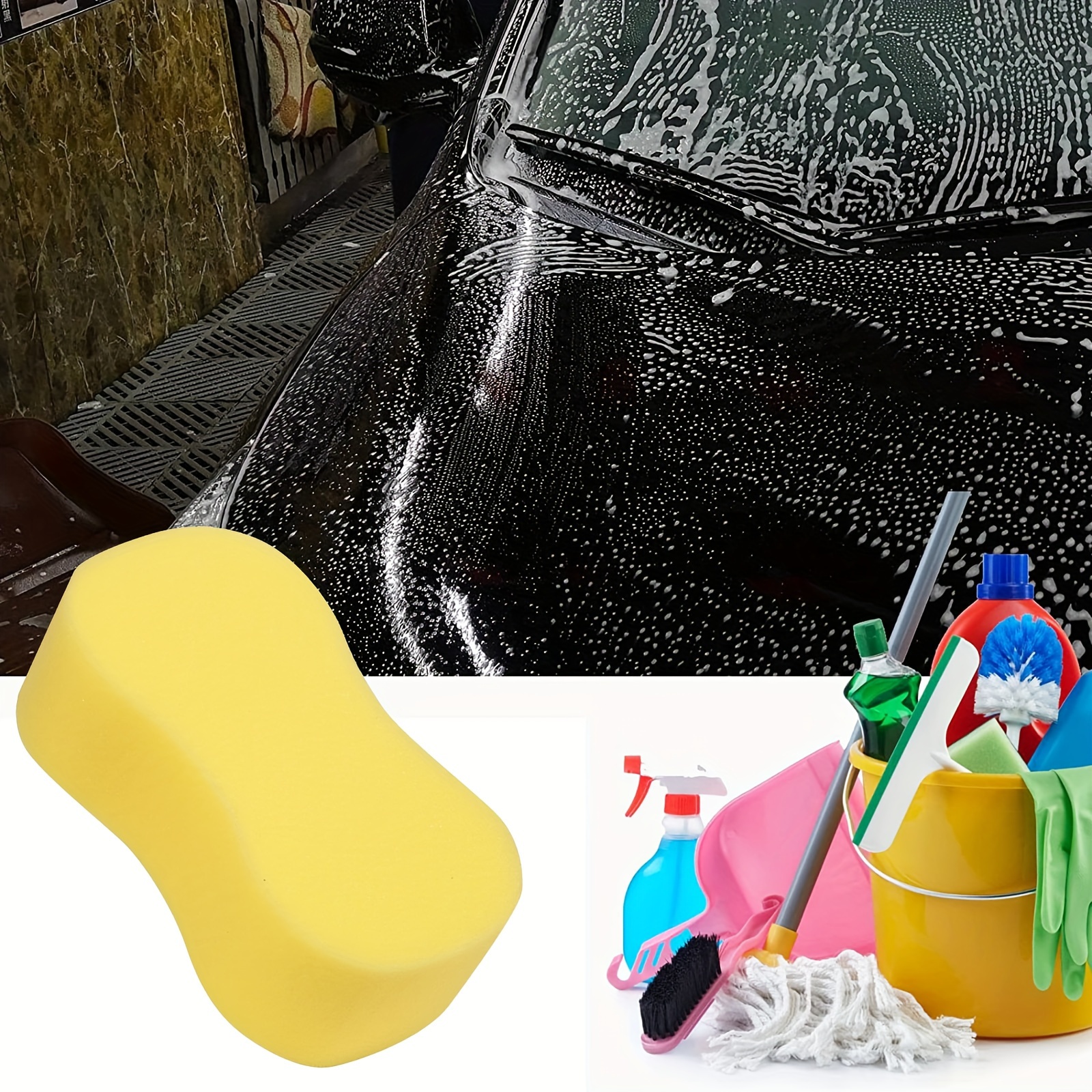 Temede Car Wash Sponge, Car Cleaning Large Sponges, All Purpose Sponges for  Clea – ASA College: Florida