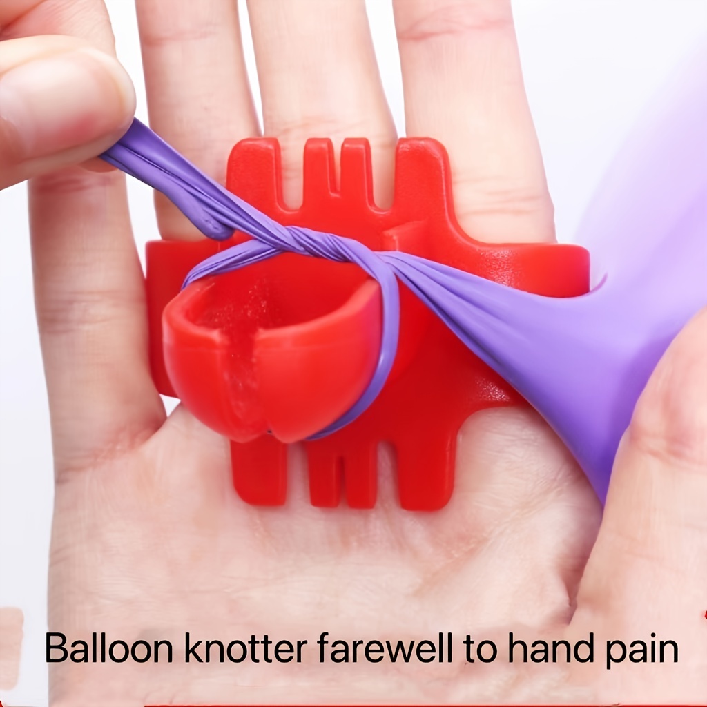 1pc Random Color Plastic Balloon Knot, Creative Balloon Tying Tool For  Party