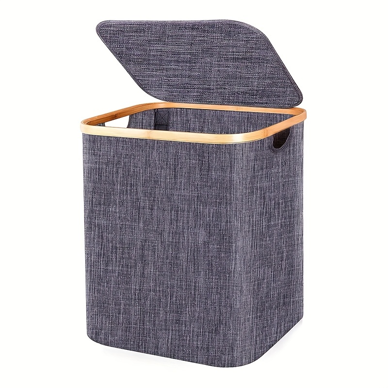 Round Dirty Clothes Basket, Laundry Basket, Portable Dirty Clothes Hamper,  Outdoor Storage & Housing - Temu