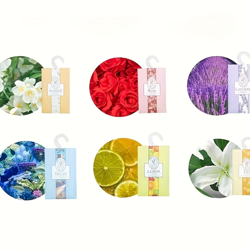 Sachet parfumé Naturel Parfum de longue durée Hanging Design Lemon