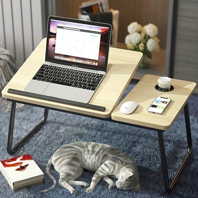 Laptop Stand Fits Up To Lap Desk With Mouse Pad for Laptop - Temu