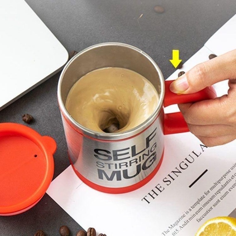 Self Stirring Mug 450ML Portable Multipurpose Mixer Auto Mixing Coffee Tea  Cup Protein Shaker Mixer