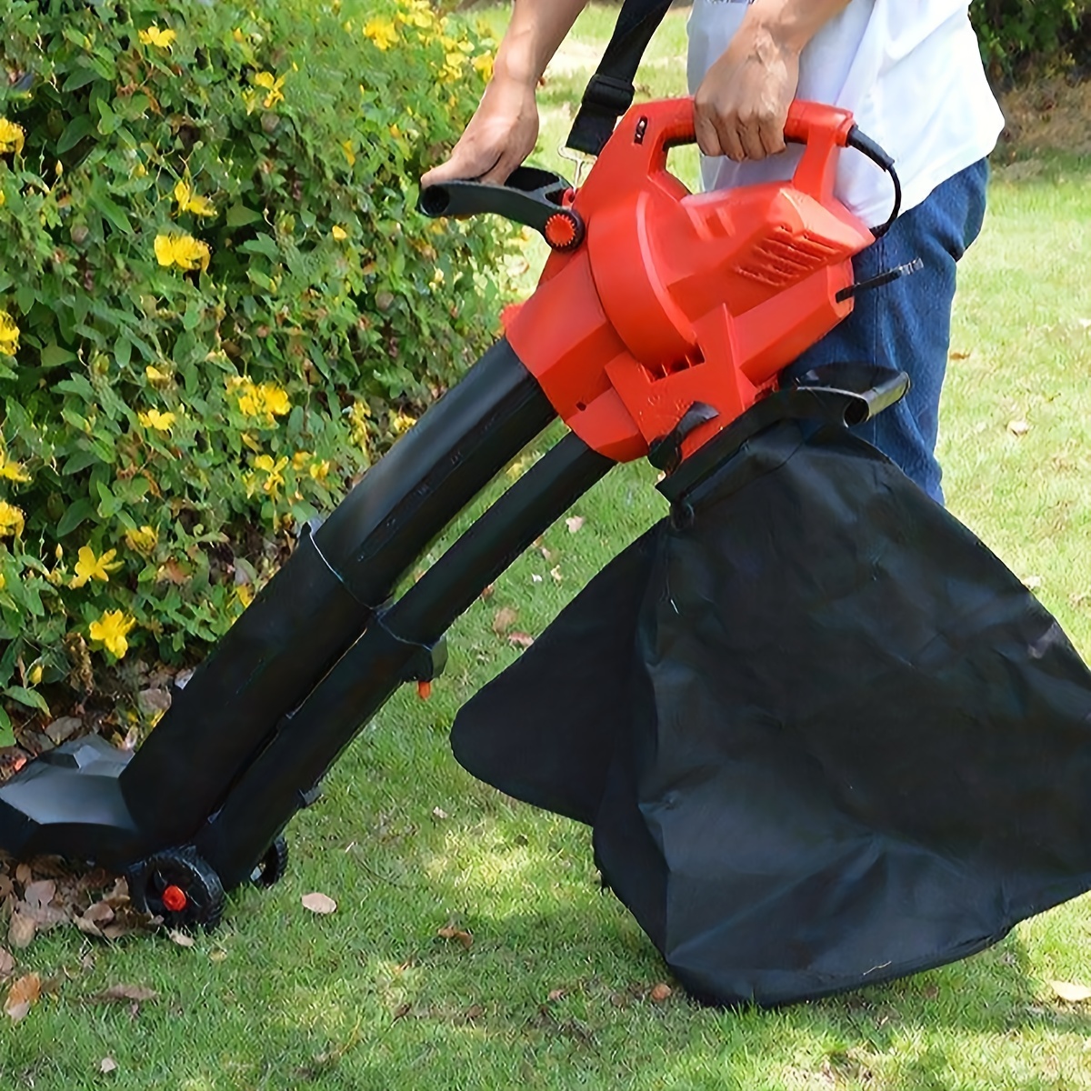 Soplador de hojas Ultra Vac, Soplador de hojas y aspirador para uso  doméstico, Herramientas de jardín