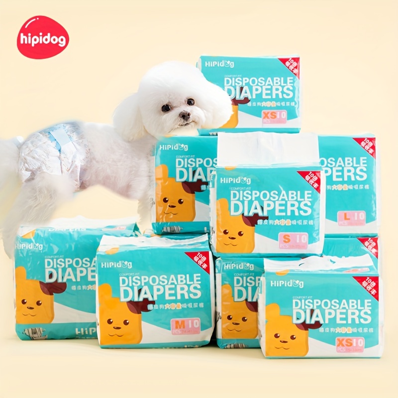 Comprar Pañales impermeables para mascotas, pañales para perros, ropa  interior, bragas sanitarias, pantalones cortos fisiológicos para perros  pequeños y medianos