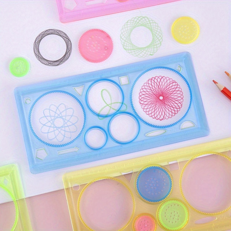 22pcs Spirograph Design Arts Craft Kit Classic Amazing - Temu Italy