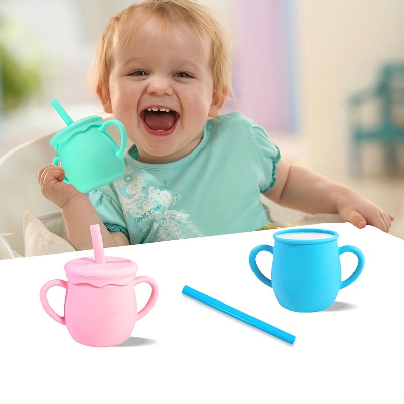 Taza Para Beber Para Bebés De 6 Meses O Más, Taza Para Sorber, Taza De  Entrenamiento Para Bebé, Taza Para Beber Agua - Bebé Y Maternidad - Temu  Mexico