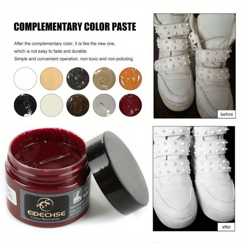 30ml Acrylic Leather Repair Paint DIY Painting Coloring Pigments for Shoes  Sneakers Sofa Jacket Bag Wallet Car Seat Repair - AliExpress