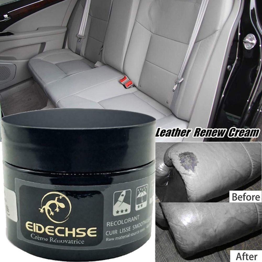 Crème de réparation du cuir,Crème de réparation pour canapé anti-rayures  recolorante pour cuir - Gel anti-rayures pour réparation du cuir de  voiture