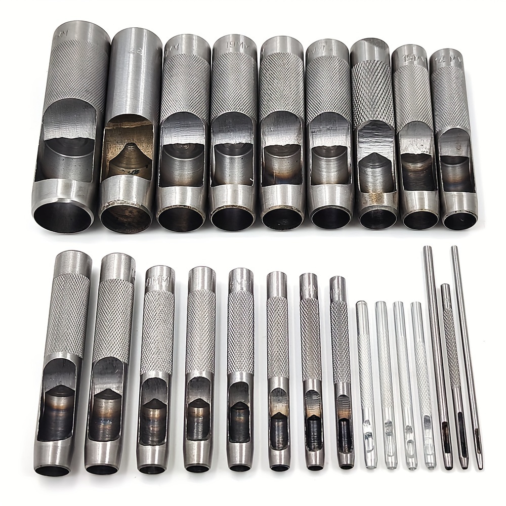 Perforateur de ceinture en acier au carbone multifonctionnel, outils en  cuir, outil de poinçonnage, artisanat - AliExpress
