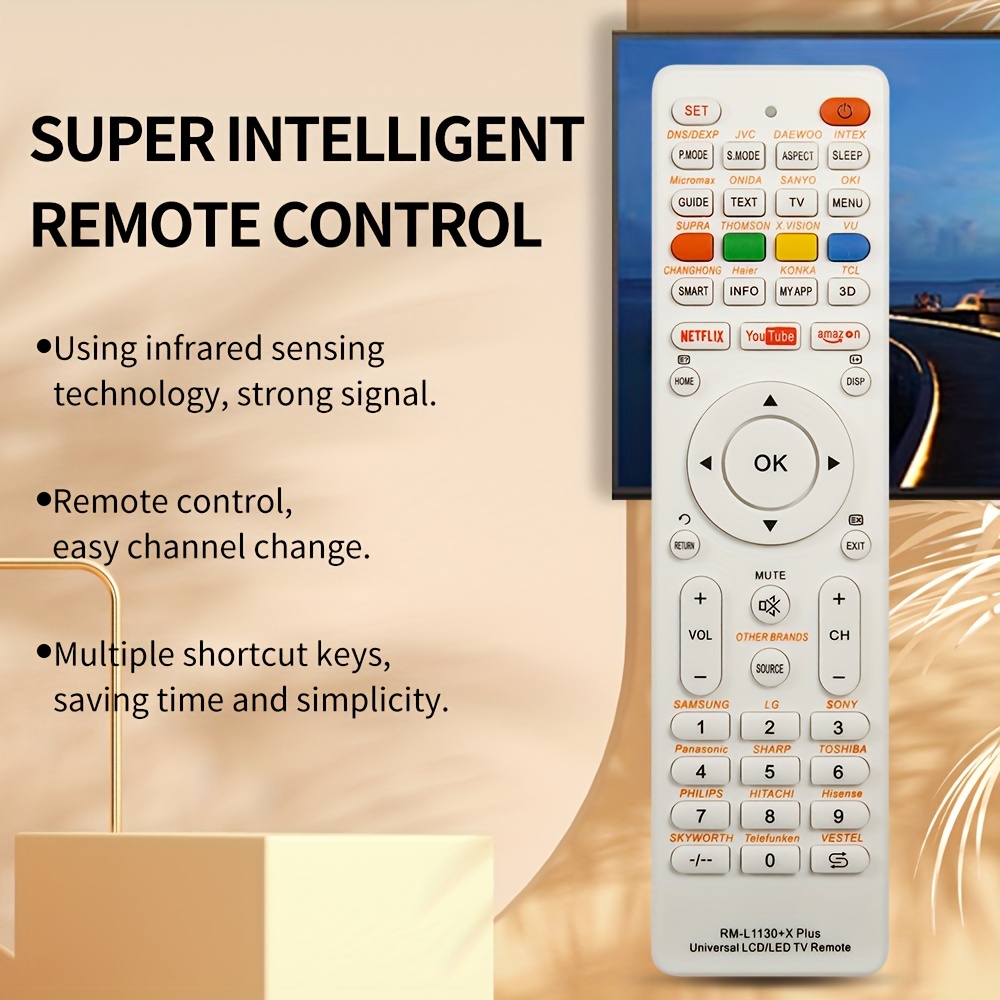 Control Remoto Smart Universal Televisores Toshiba, Control Remoto Universal  6 Botones Acceso Directo - Hogar Inteligente - Temu Mexico