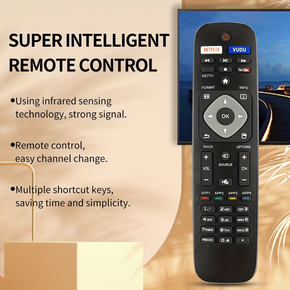 Control Remoto Reemplazo Universal Tv 4k/gen 1 2 3 4/hd A2843 A2737 A2169  A1842 A1625 A1427 A1469 A1378 A1218, Sin Comando Voz Incluido - Hogar  Inteligente - Temu