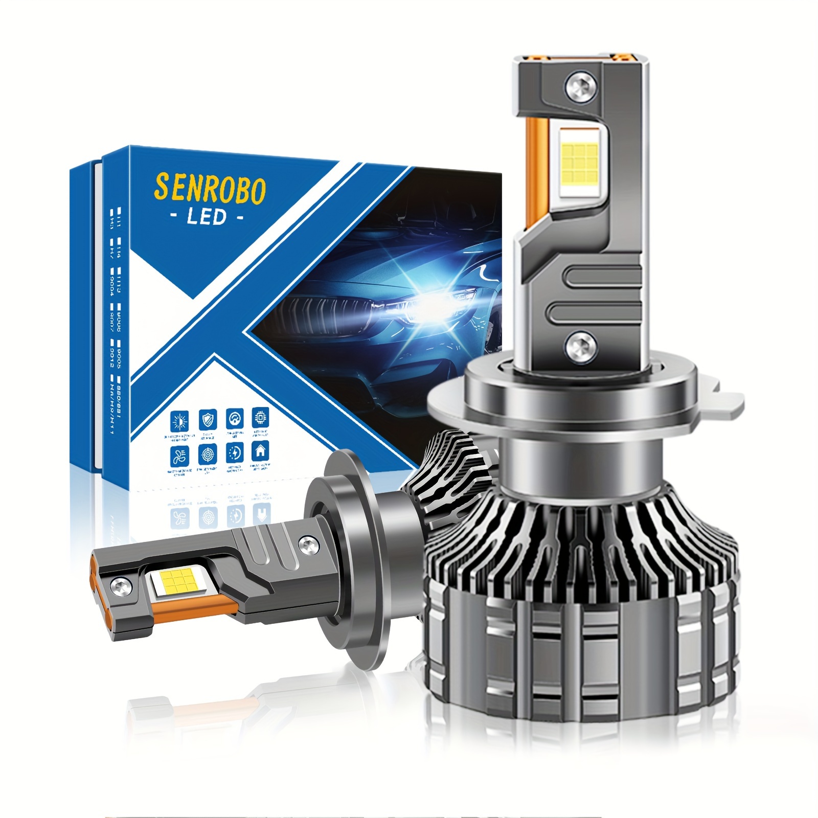 H4 Led Headlight Bulb - Temu