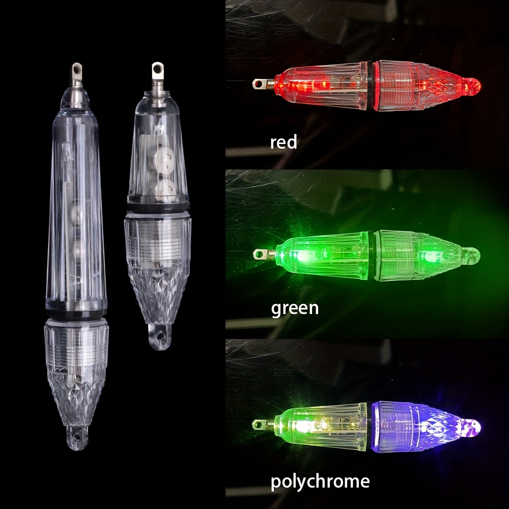 Fxndknjks Mini LED Pêche Sous Marine Attirer Lampe Lumineux Leurre Poisson  Piège Collections Lumière Nuit Pêche Accessoires