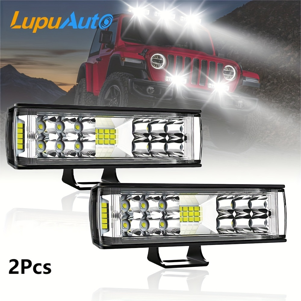 Aluminum Alloy Led Working Headlights Light 12-24v For Led Lights For 24v  Trucks Uaz Focos Led 4x4 Off Road Led Work Light 12v