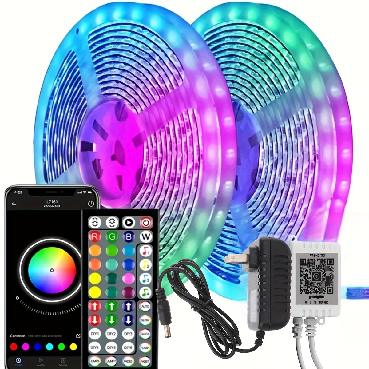 Tira Led de Luz Led USB Multicolor para Decoración - Mertel