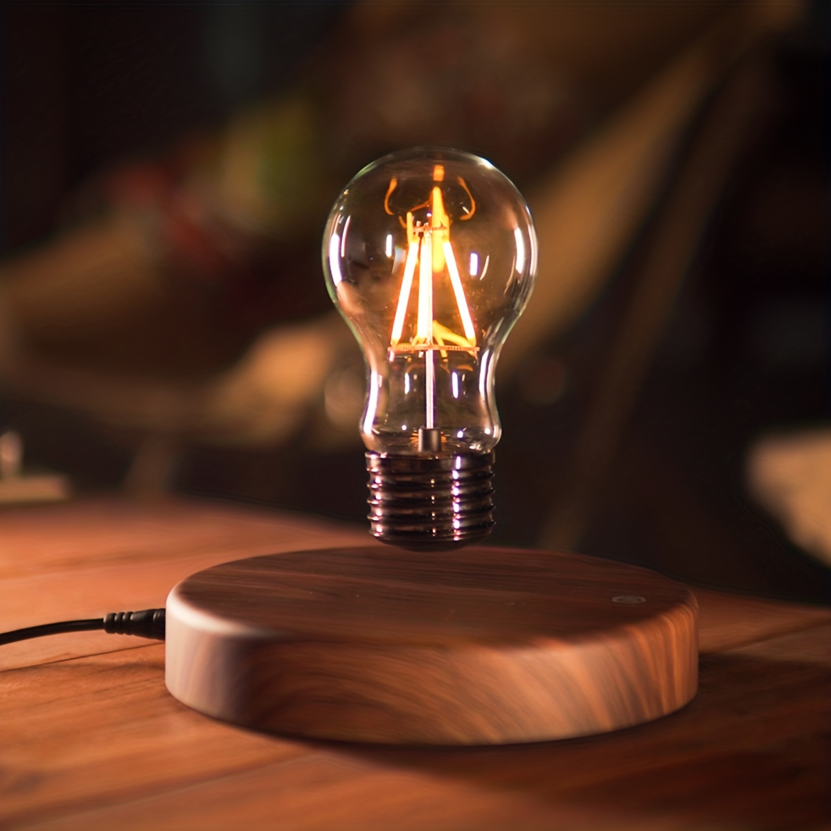 Floating Light Bulb Lamp