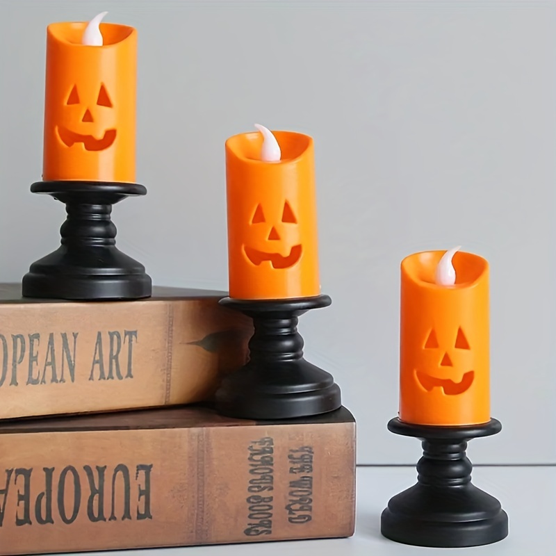 Gothic Candlestick Table Decoration Ornaments Halloween Owl / Crow Candle  Holder Resin Statue Home Craft Decorations Home Decor - AliExpress