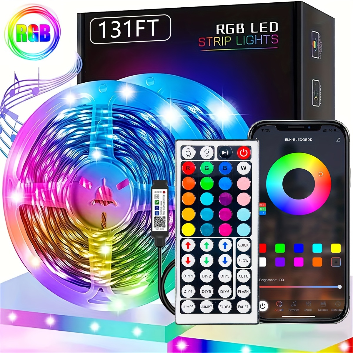 5V 2835 USB LED Strip Light 1m 2m 3m 4m 5m RGB Color TV Background Lighting  Decoracion Fairy Lights - China USB 5V LED Strip, 5V LED Strip