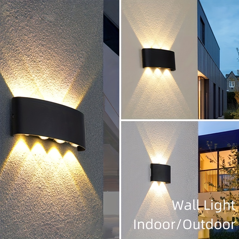 6 W/10 W mur LED lumière extérieure étanche IP65 porche jardin applique &  intérieur salon