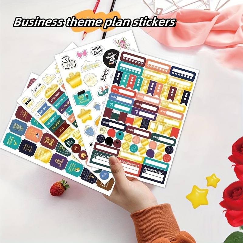 50pcs Money Stickers For Planner, Scrapbooks, Water Bottles - Money Symbol  Stickers, Money Stickers, Love Money Party Decorations, Money Themed Party