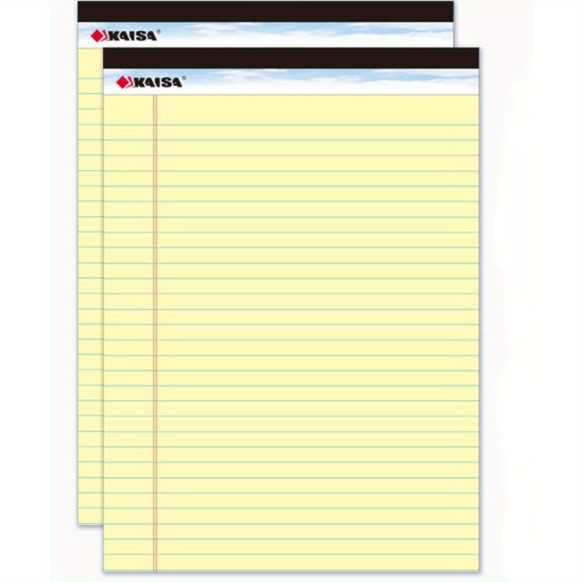  KAISA Colored Legal Pad Writing Pads 8.5x11 inch