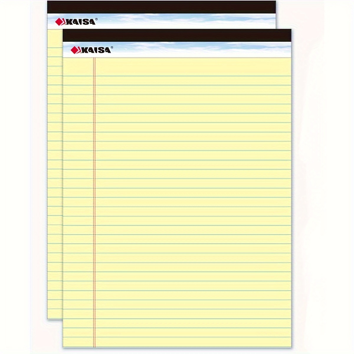 Legal Pads 5x8 Inch Writing Pads for Office Note Pads 5x8 for Work 80 GSM  Paper College Ruled Legal Pad To Do List Notepad 30 Sheets 6 Pack Notebook