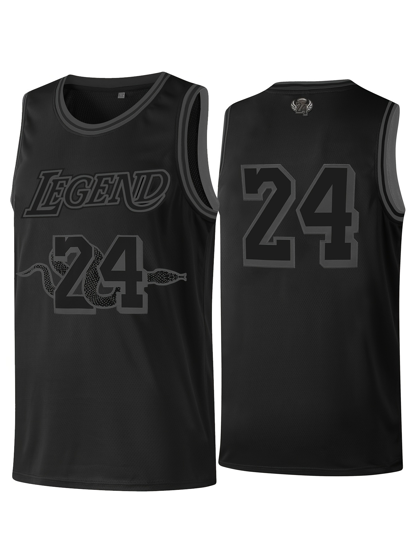 Legend 8 24 - Camiseta de baloncesto para hombre, estilo hip hop de los  años 90 para hombre