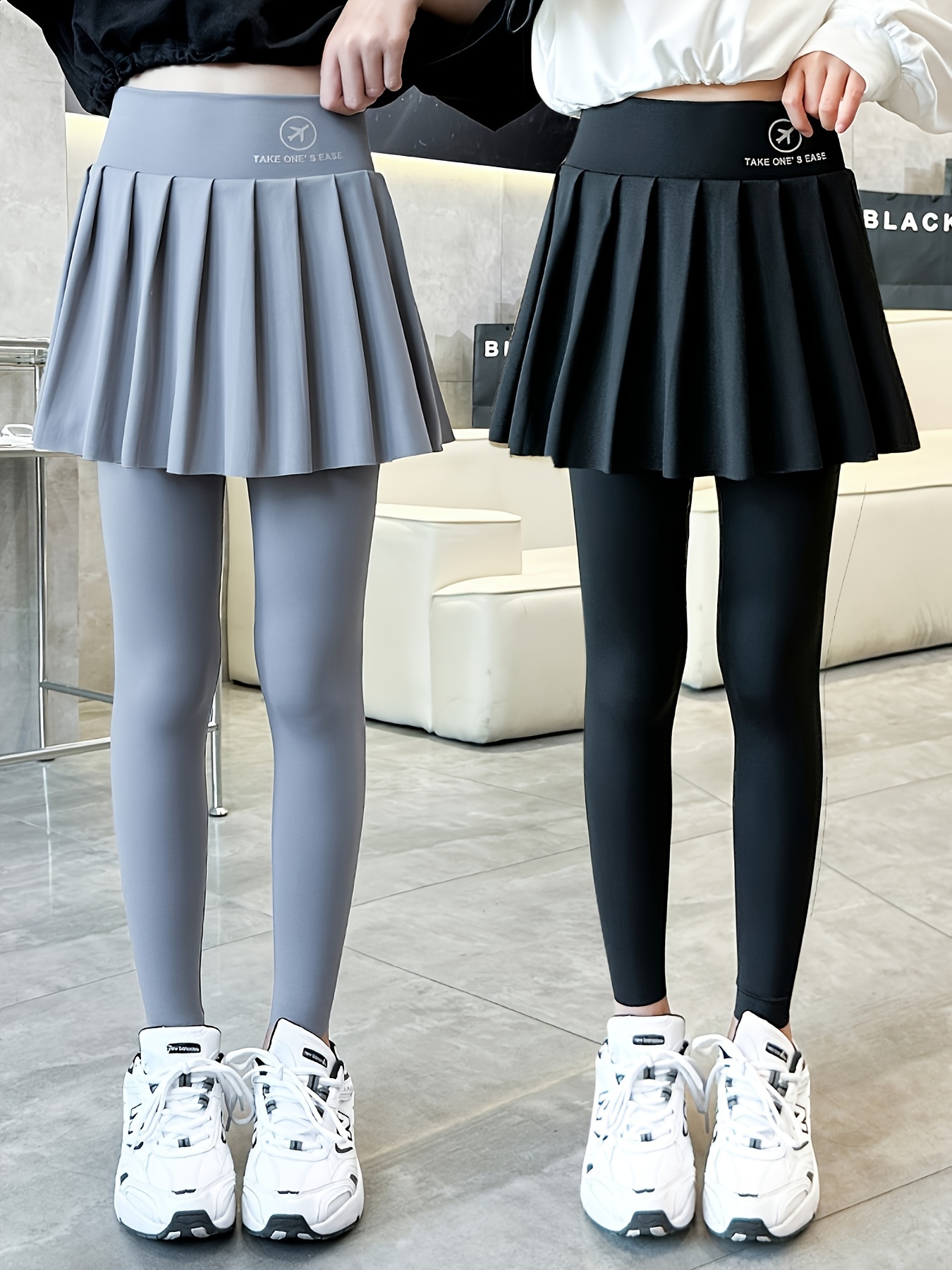 Skirted Leggings - Temu Canada