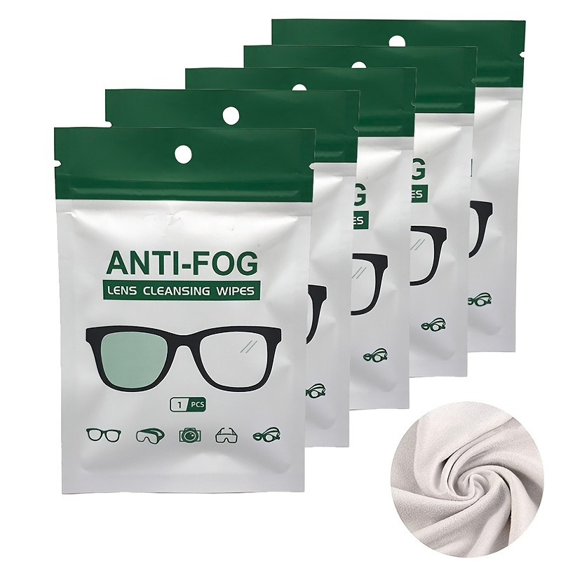 1Box Anti-Fog Wipes For Glasses Lens Pre-moistened Cleaning Wipes For  Eyeglasses, Face Shields, Goggles, Ski Masks, Individually Wrapped  30pcs,Anti-fog Wipes For Glasses, Lens Cleaning Wipes, Pre-Moistened  Individually Wrapped Eye Glasses Cleaner