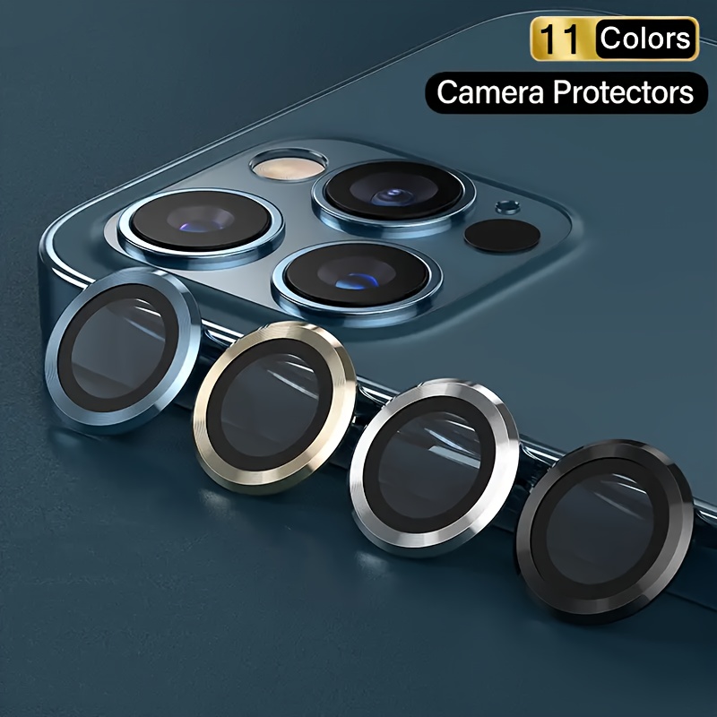 Vidrio Templado Para Cámara - Compatible iPhone 12 Pro Max