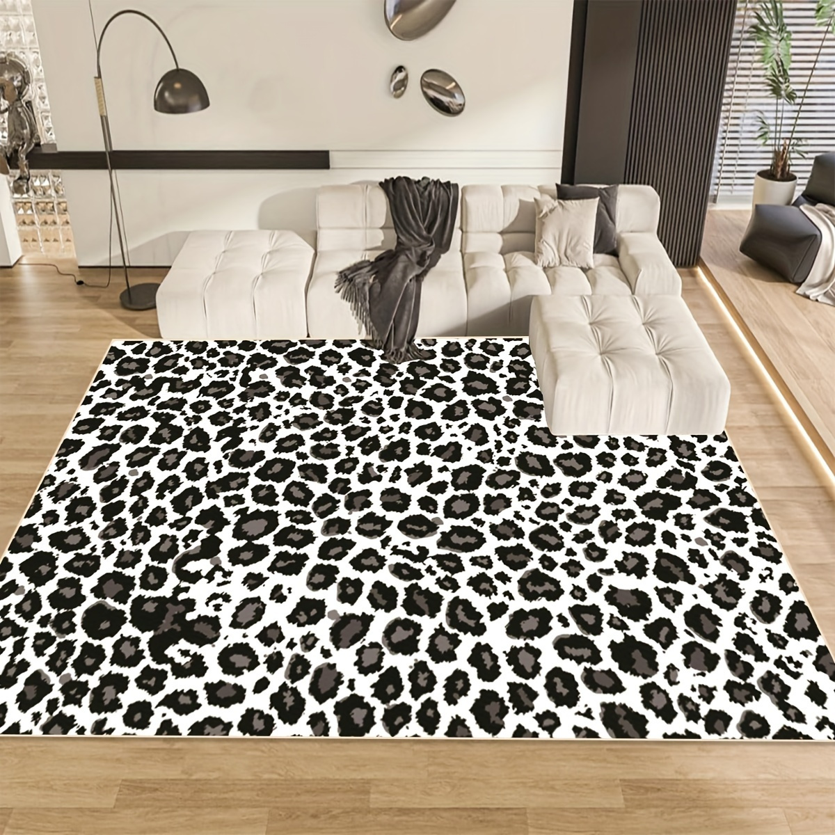 Creative Cartoon Animal Pattern Area Rug Large Size Super - Temu