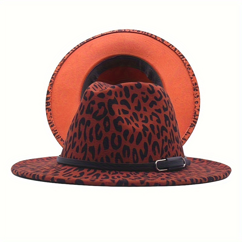 Bowknot Summer Visor Hat Wide Brim Leopard Edge Straw Uv - Temu