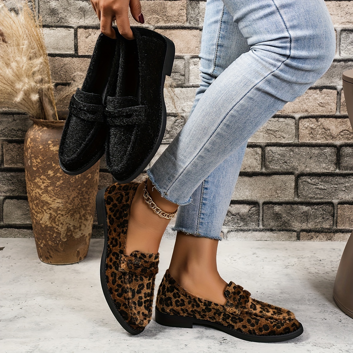 Mocasin leopardo discount