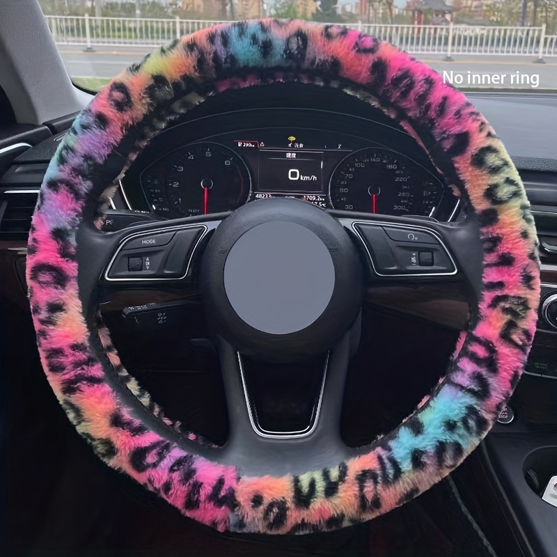 Funny Daisy Paint Car Steering Wheel Cover, Anti-Slip Soft Breathable  Universal 15 Inches Car Wheel Protector for Women and Men, Fit Cars SUVs  Trucks