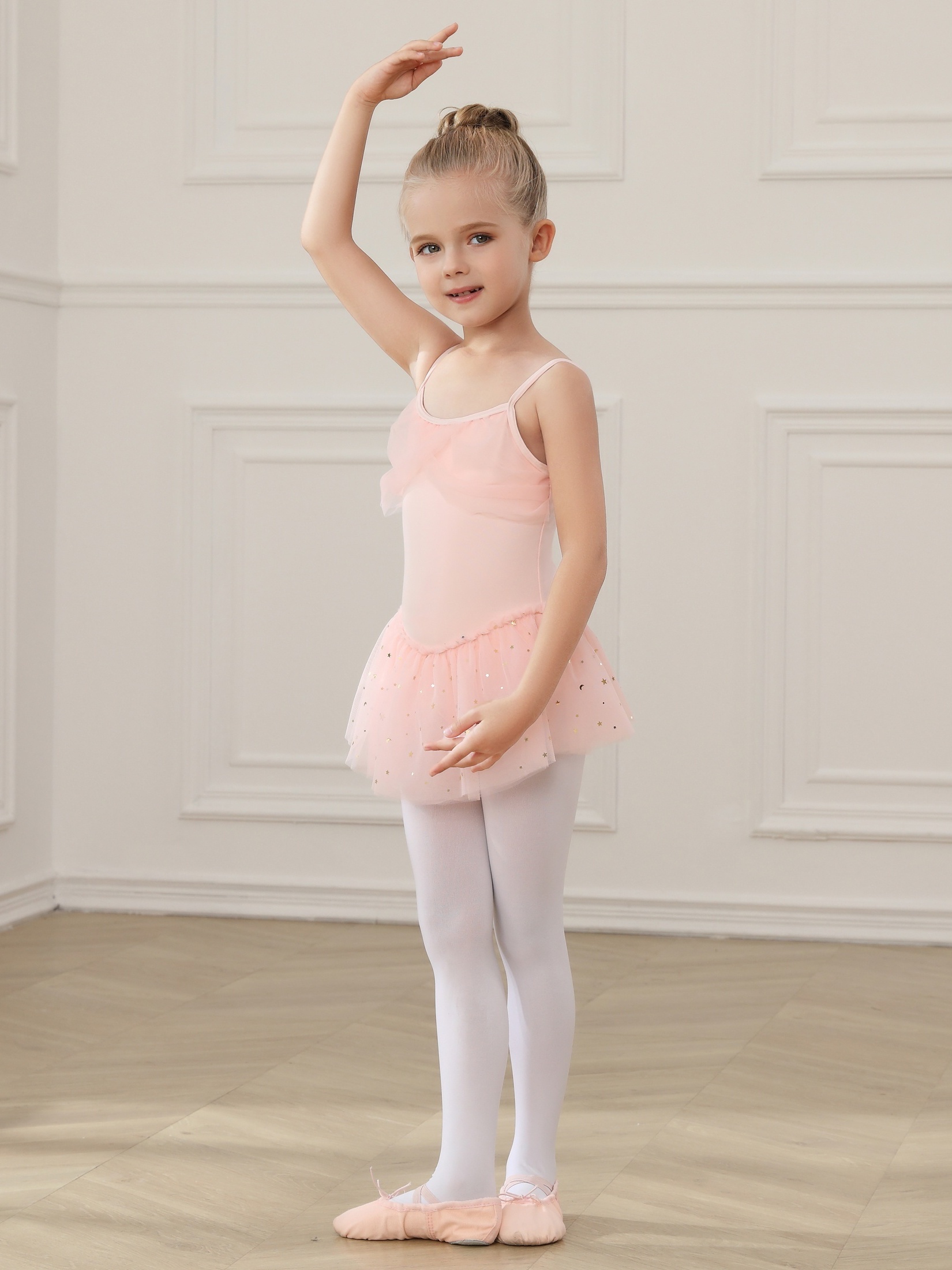 Stretchy Comfy Ballet Leotard Girls 93.6% Cotton Dancing - Temu