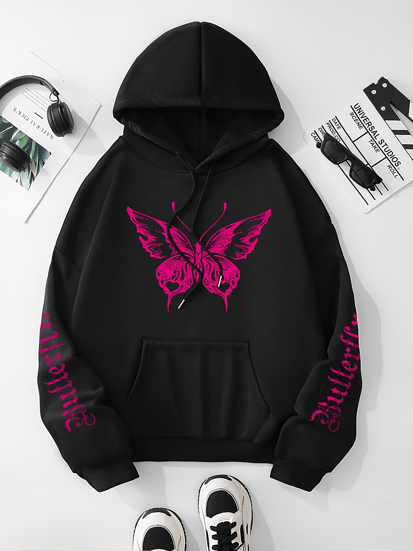 Butterfly Hoodie - Temu