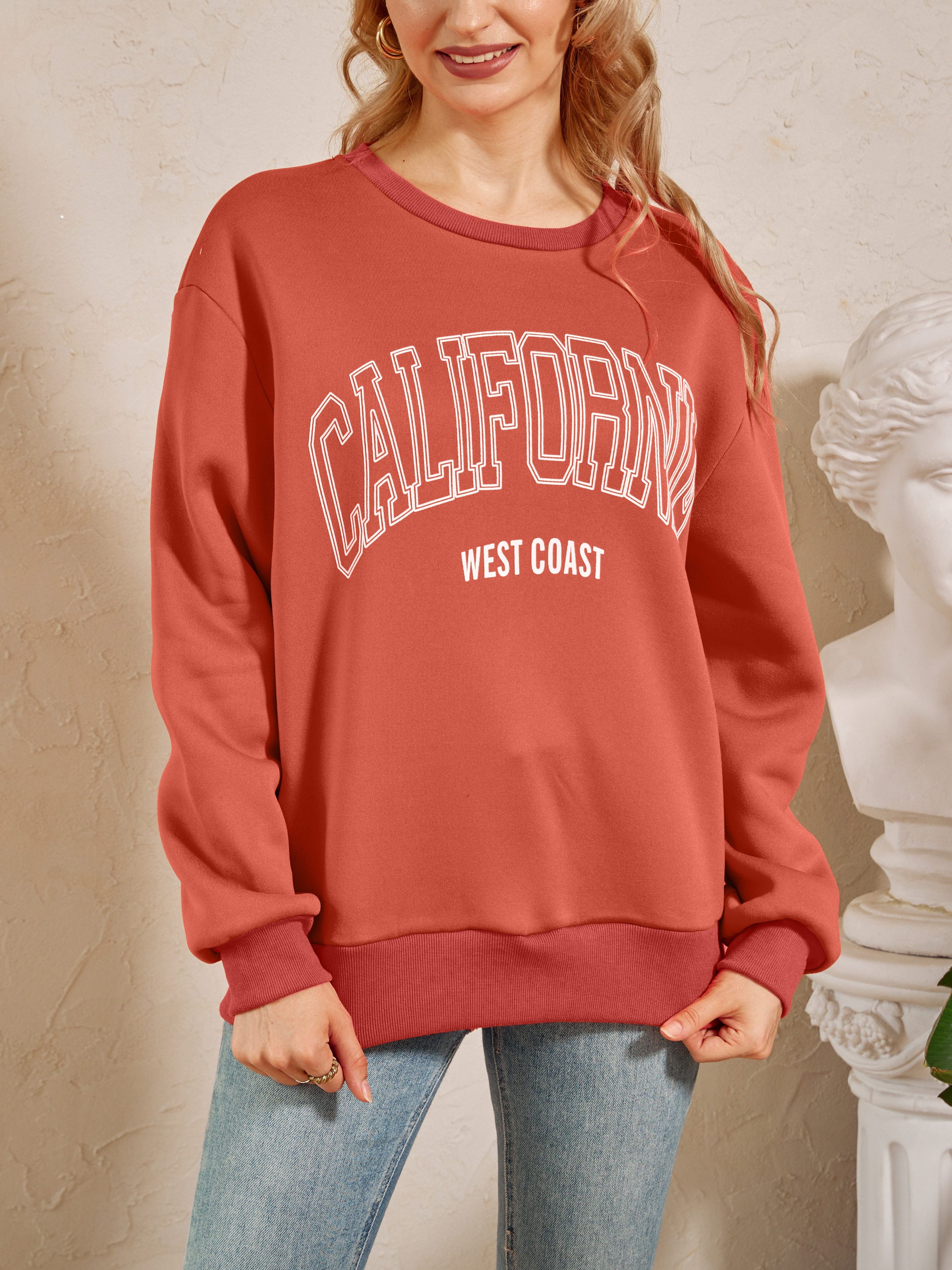 Coral sweatshirt clearance