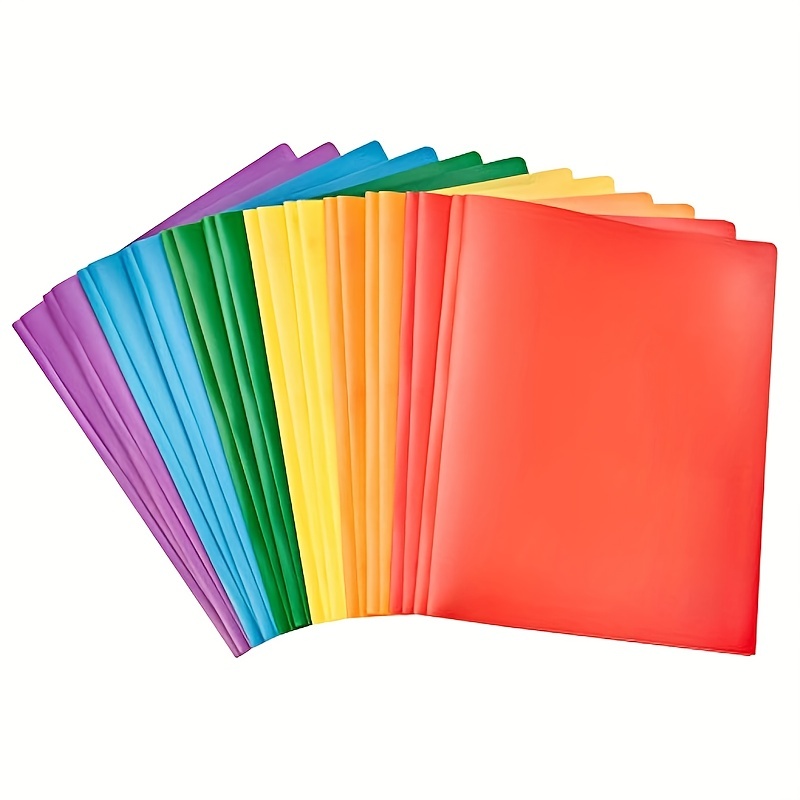 Manila Colorful Five color Single page Folder Paper - Temu