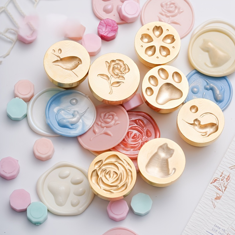 Mini Wax Seal Stamp - Temu