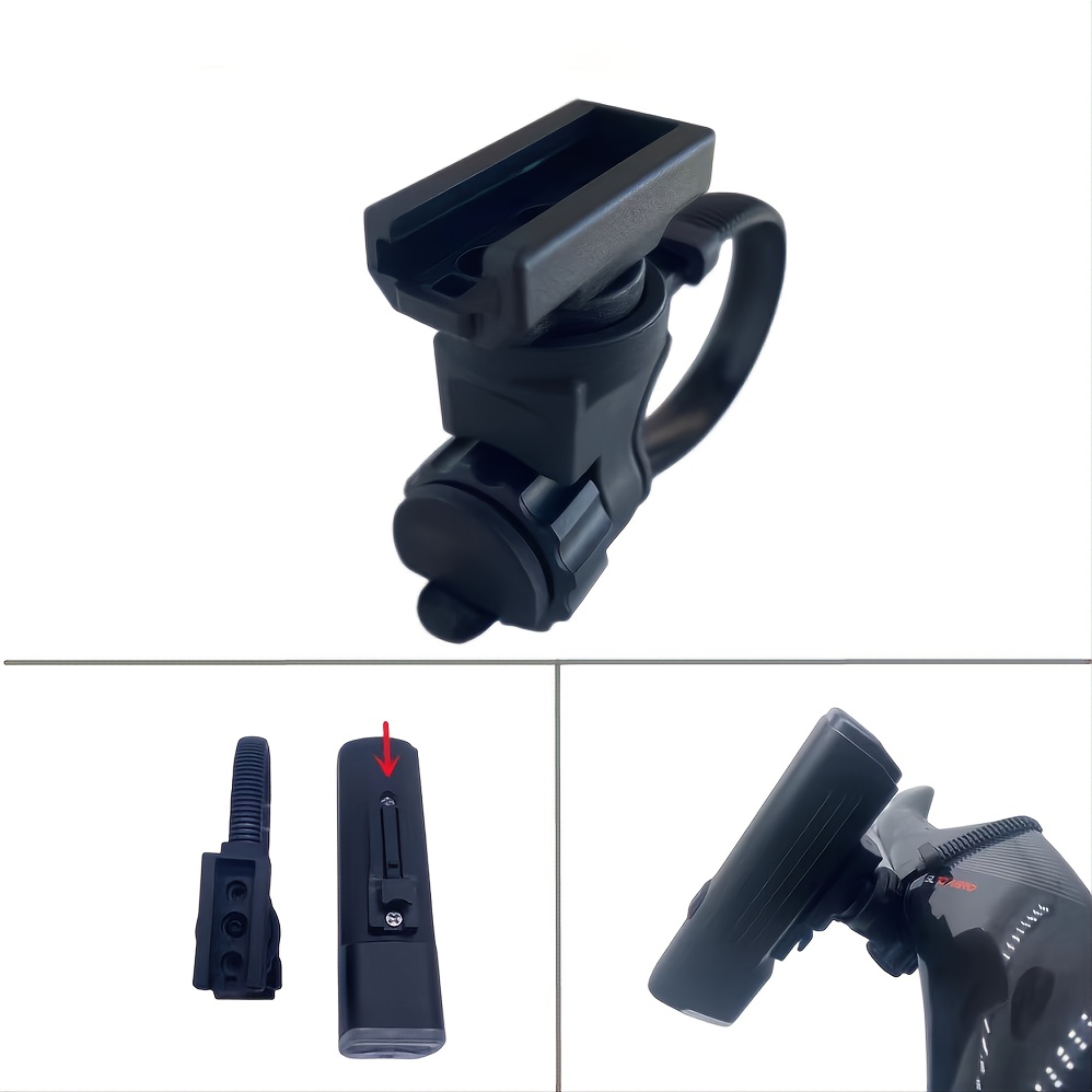 Lunartec Taschenlampenhalter: Universal-Halterung für Taschenlampen  (Universal Halterung Fahrradlampe)