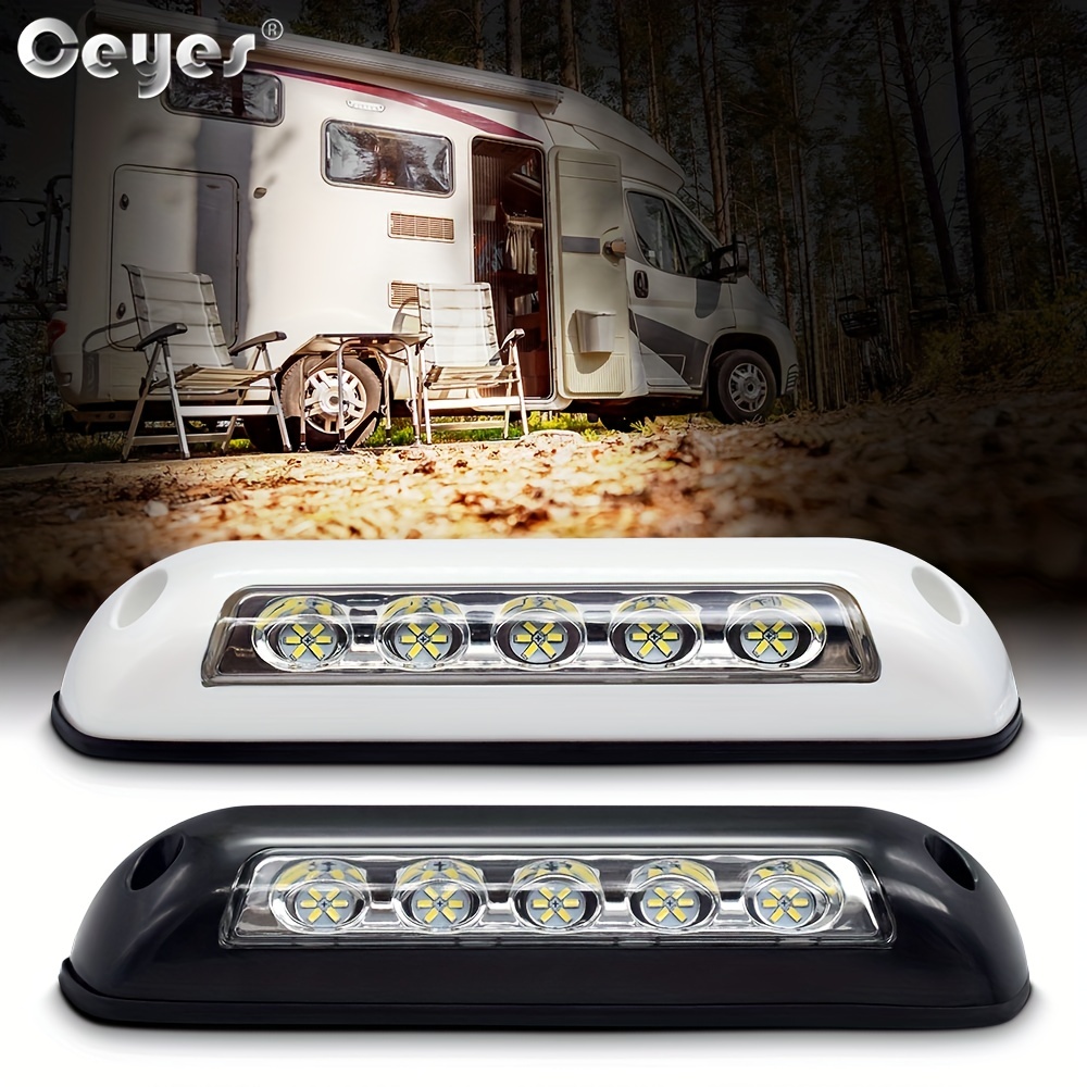 12V LED Spot Wandleselampe 2pcs Auto LED Licht Einstellbarer Schalter  Innenraum Caravan Van Licht für Wohnmobil