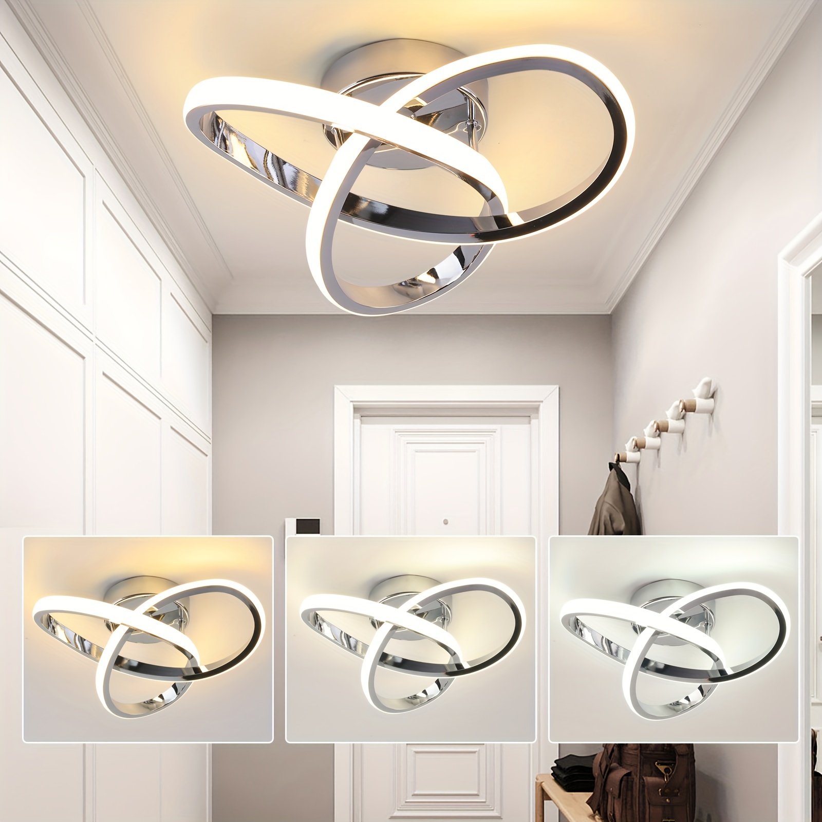  LIOONS Ventiladores de techo con control remoto, luz moderna  LED colgante lámpara de ventilador comedor dormitorio ventilador luz  creativa pantalla de vidrio lámpara colgante ventilador de techo :  Herramientas y Mejoras