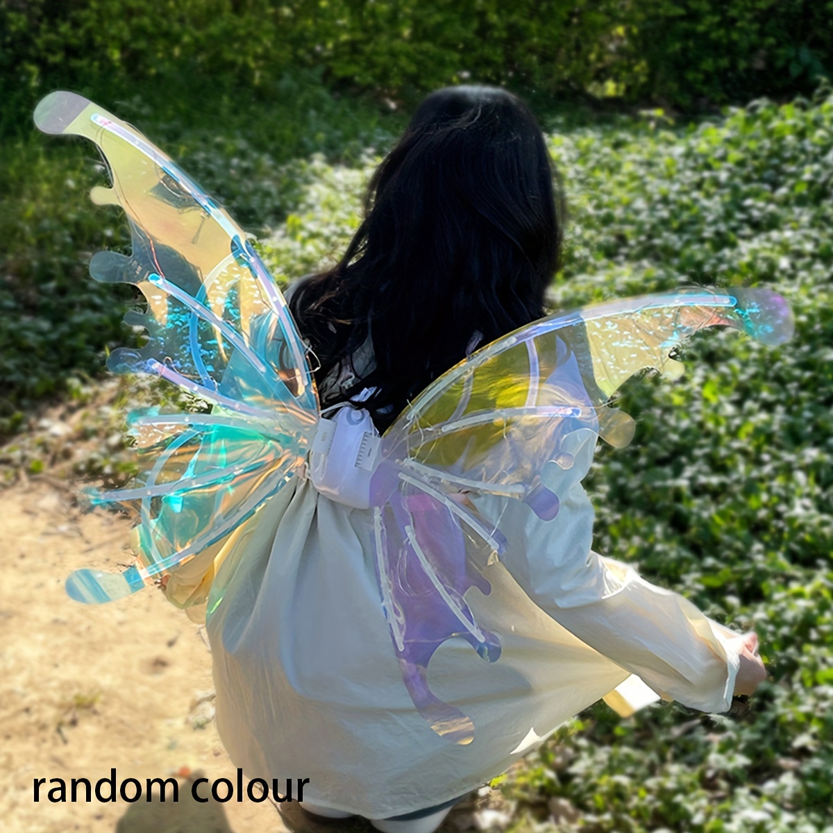 Large Gray Black Feather Fairy Angel Wings Dance Party Wear Halloween  Costume Stage Show Performance Props Cosplay Party - Party & Holiday Diy  Decorations - AliExpress
