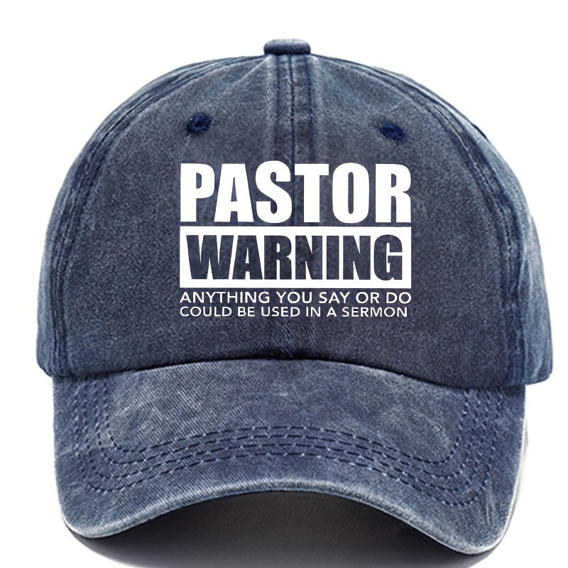 Pastor Warning Hat - Temu Australia