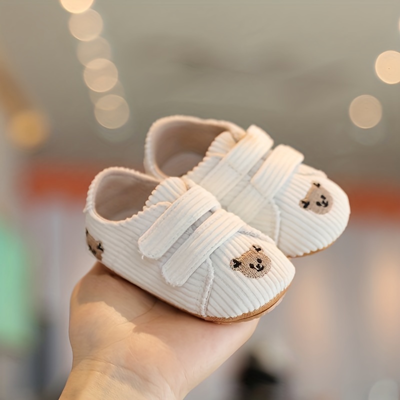 None Printed Or Teddy New born kids shoes, Size: 0-12 Months