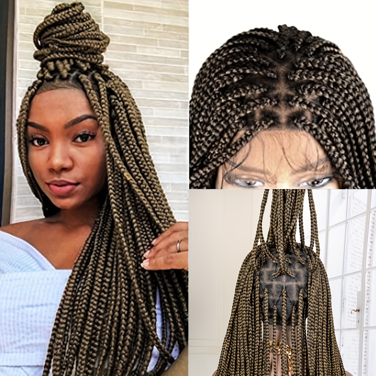 READY TO SHIP Knotless Box Braids 30-34 Inches. 