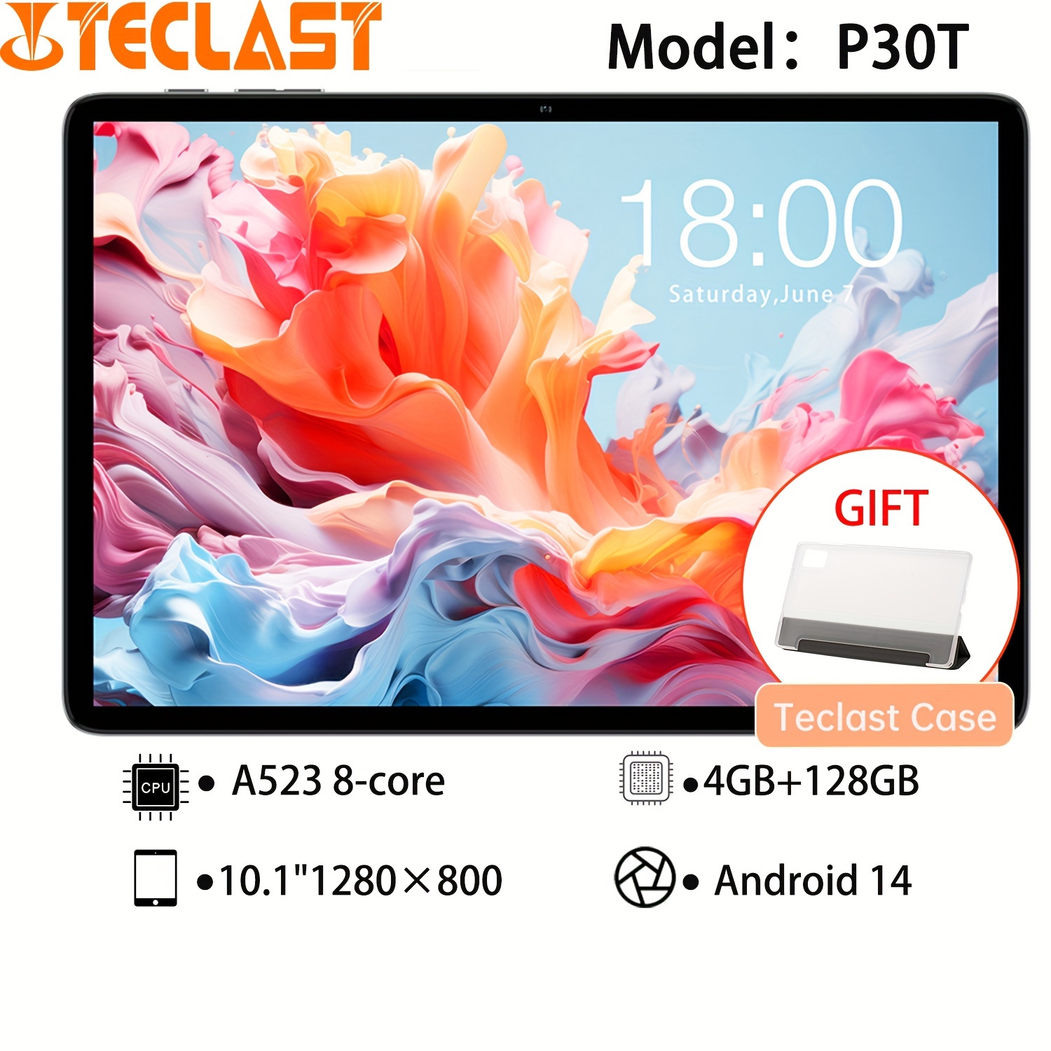2024 Newest 11 inch Tablet Android 13 Tablets 16GB RAM 256GB ROM 1TB  Expand, 2K 2000 x 1200 Display, Octa-Core, 13MP Triple Camera, 8600mAh,  Quad Speakers, 5G/2.4G WiFi, GPS,Bluetooth,with Case -Grey