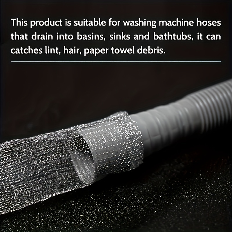 12 Sets lint traps for washing machine hose Laundry Mesh Washer Hose Filter