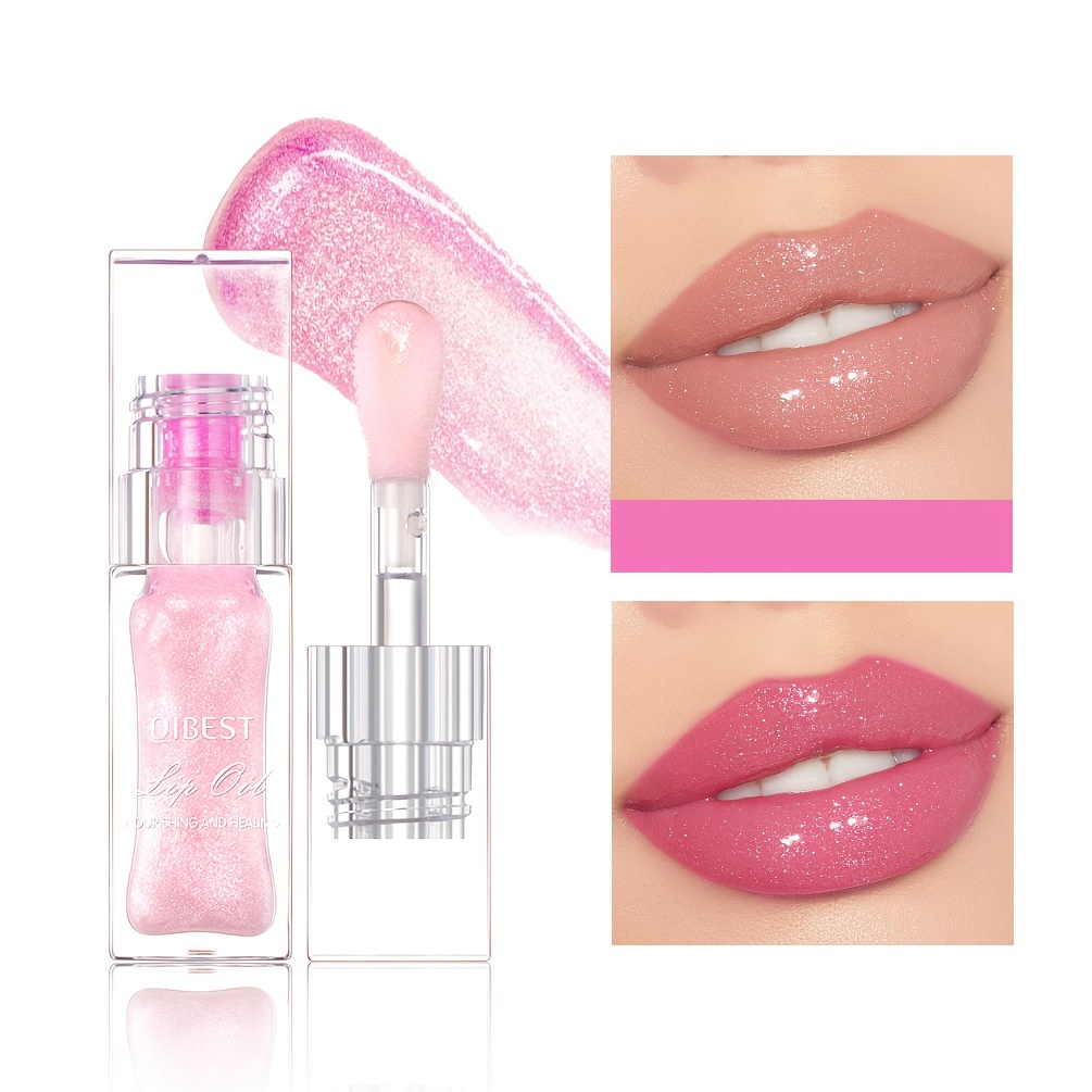 Clear Lip Gloss Hydrating Lip Oil Big Lips Gloss Base - Temu