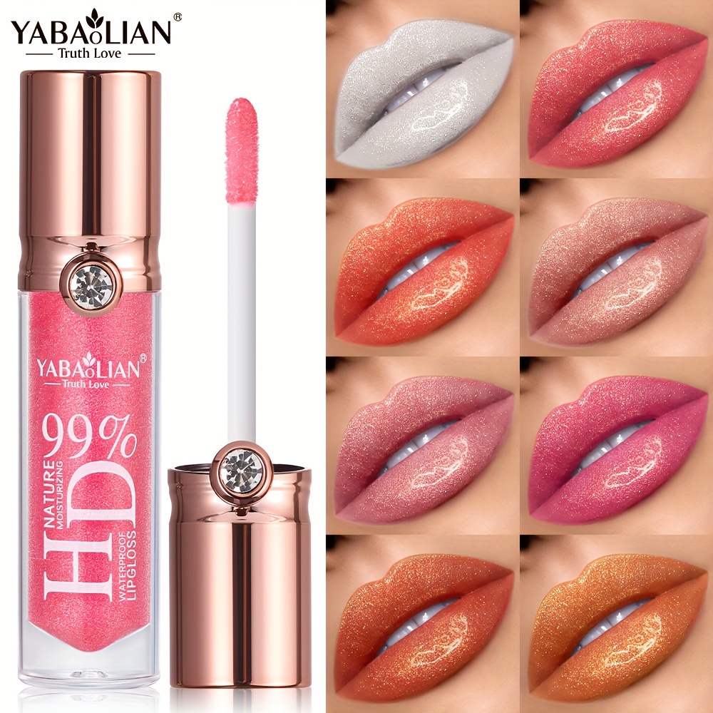 Lip Gloss Set for Girls, 12 Colors Glitter Lip Glaze, Crystal Shimmer  Liquid Lipstick Kit,Shinning Glossy Lip Plumping Gel, Long Lasting  Hydrating Lip